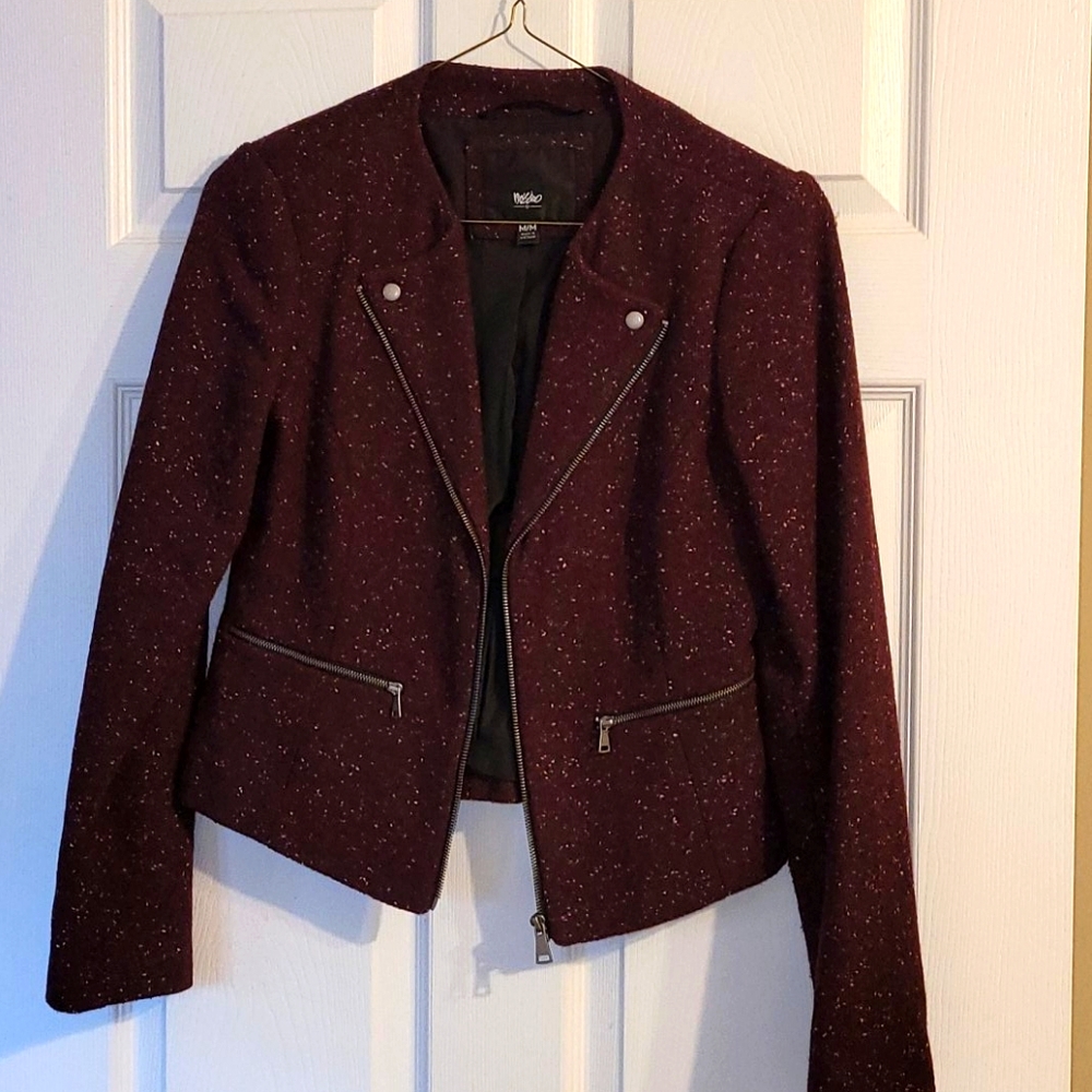 Mossimo tweed moto